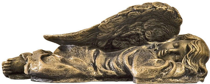 Ležiaci anjel (vľavo) - figúra (32×13 cm)