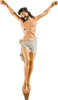 Body of Christ on the cross (56 cm from head to feet) - Figure (65 cm)