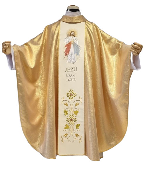 Chasuble with the image of the Merciful Jesus