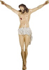 Body of Christ on the cross (111 cm from head to feet) - Figure (125 cm)