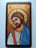 Christ handwritten icon 14 x 24 cm