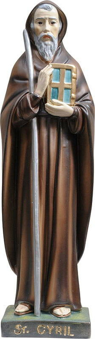 St. Cyril - Postava (30 cm)