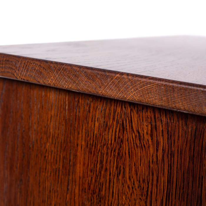 Kneeler and confessional, oak
