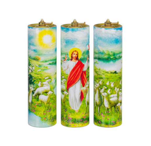 Easter candle set 26/75 mm Easter TRIPTITE