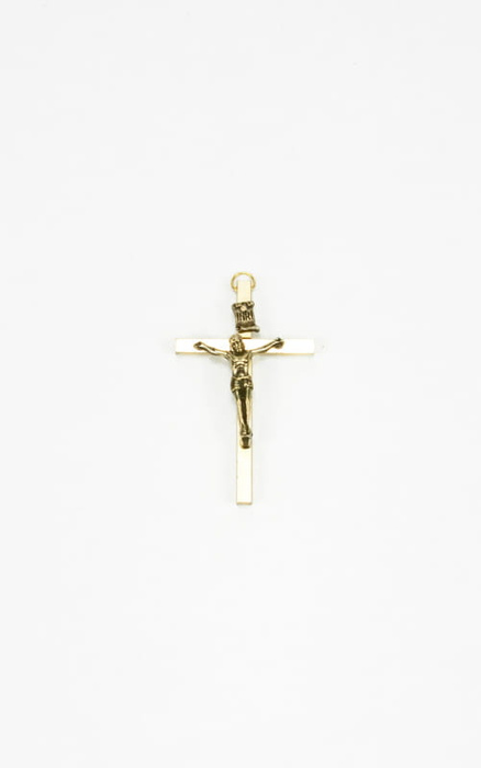 Brass cross 8 cm