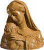 Mother of God with Child (bust) - Figure (27 cm)
