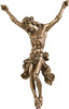 Body of Christ on the cross (57 cm from head to feet) - Figure (70 cm)