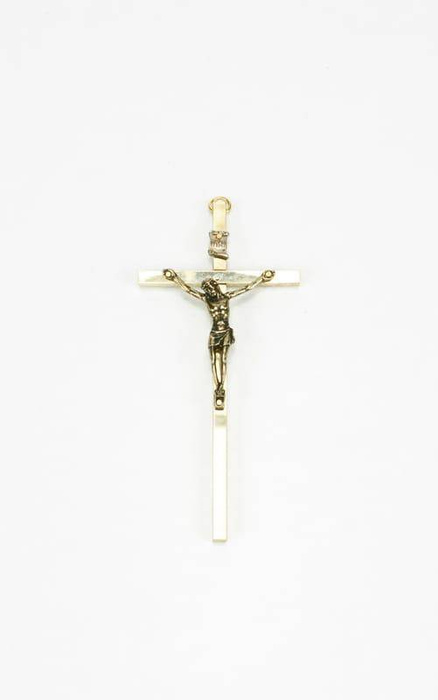 Brass cross 8 cm