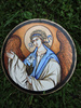 Handwritten Guardian Angel round icon 20 cm