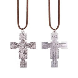 Necklace - cross - confirmation keepsake 11cm