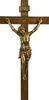 Body of Christ 100 cm on the cross - Figure (156×78 cm)