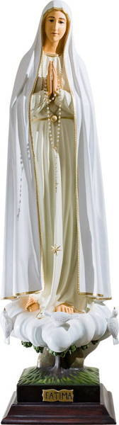 Our Lady of Fatima (with doves) - Figure (128 cm)