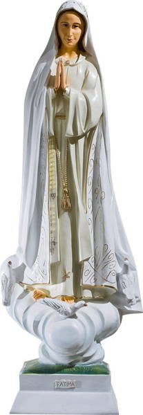 Our Lady of Fatima (with doves) - Statue (90 cm)