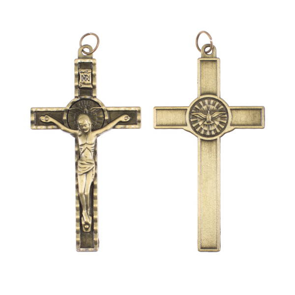 Cross - Holy Spirit - satin finish 7.7 cm