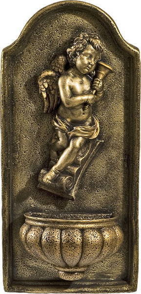 Anjel s trúbkou - postava (22×48 cm)