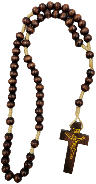 Rosary - wood - 8 mm