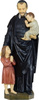 St. Svätý Vincent A' Paulo s deťmi - Socha (85 cm)