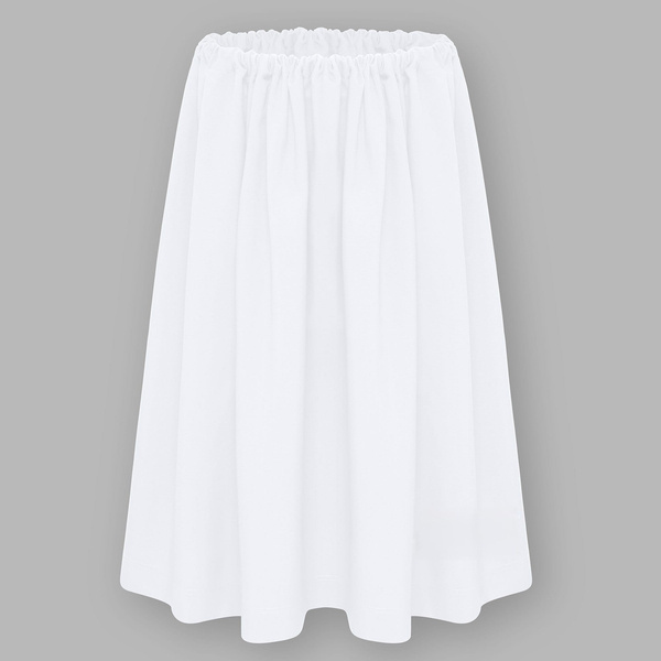 Altar boy skirt in white