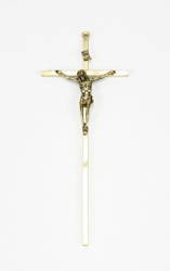 Brass cross 17 cm