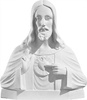 Heart of Jesus (bust) - Figure (35 cm)