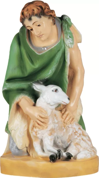 Pasterz z owcą ( 85 cm )