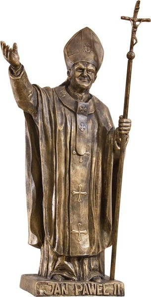 Statue of the Holy Father. John Paul II - Figure (90 cm)