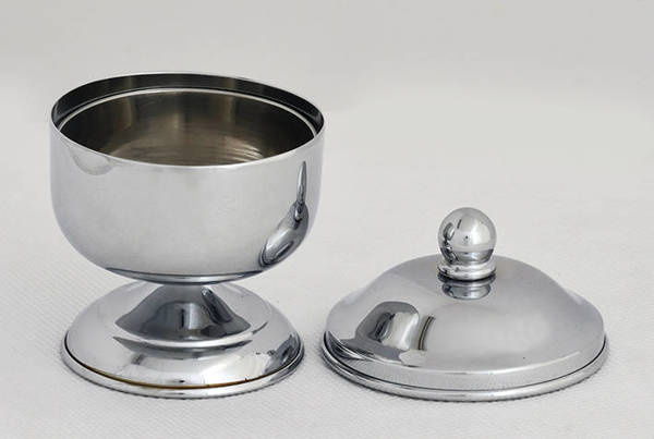 Lavabo brass, chrome-plated wys. 9cm