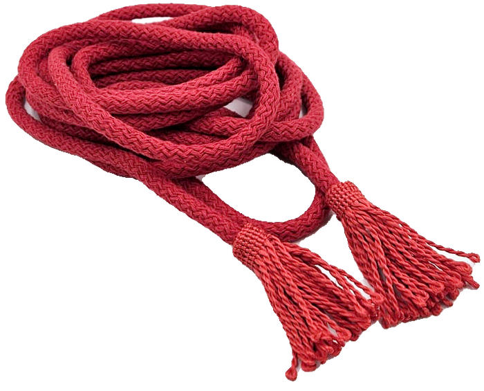 Cingulum alb string long 3.6 m white