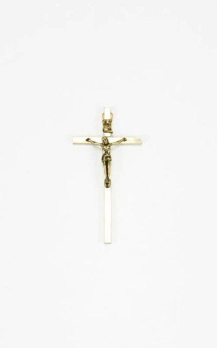 Brass cross 8 cm