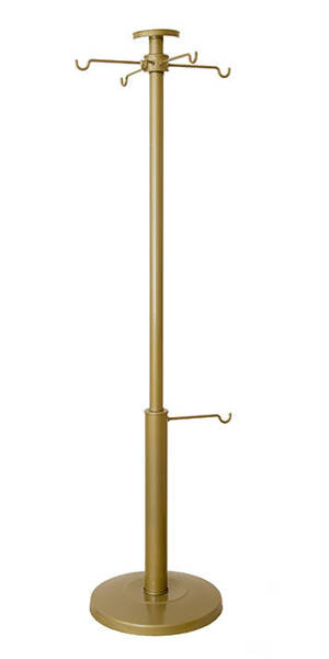 Stand for liturgical utensils, auxiliary, straight, lacquered - gold wys. 122cm