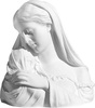 Mother of God with Child (bust) - Figure (27 cm)