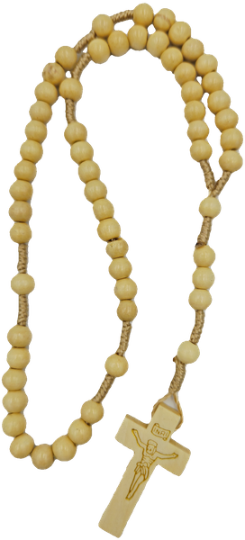 Rosary - wood - 8 mm