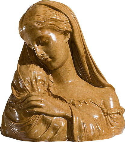 Mother of God with Child (bust) - Figure (27 cm)