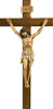 Body of Christ 100 cm on the cross - Figure (156×78 cm)